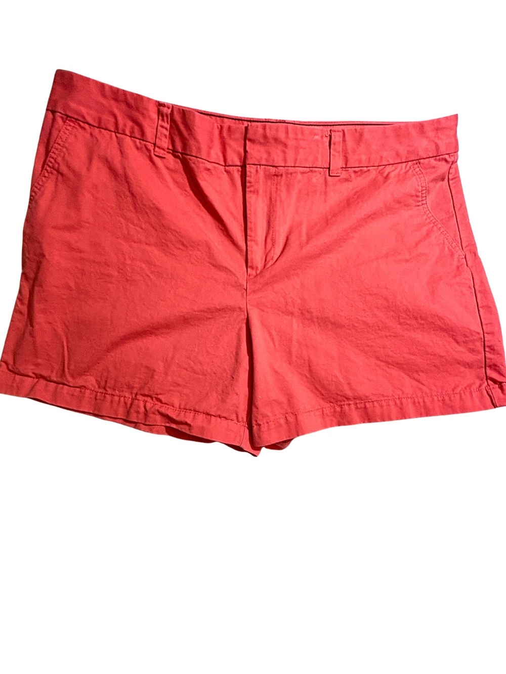 TOMMY HILFIGER DENIM SHORTS 100% Cotton Classic Style Pink Womens Size 18